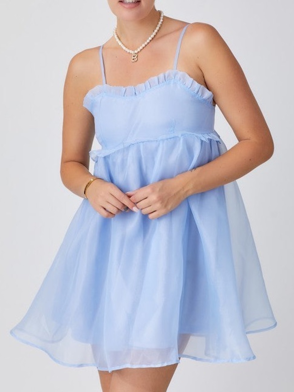 Mable Baby Doll Mini Dress Sz Small - NWOT